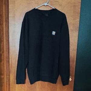 Carhartt Men's Classic Black Crewneck Sweater